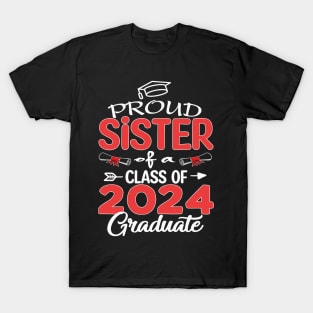 proud Sister of a 2024 graduate T-Shirt